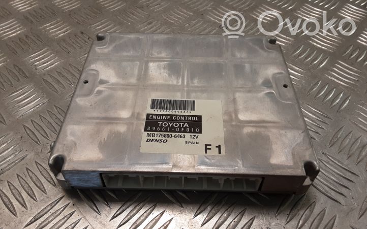 Toyota Corolla Verso E121 Unidad de control/módulo del motor 896610F010