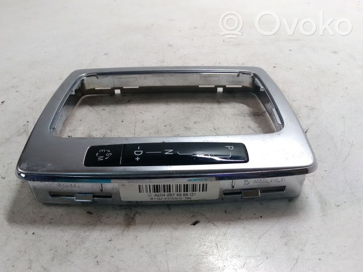 Mercedes-Benz C AMG W204 Rivestimento in plastica cornice della leva del cambio A2042674988