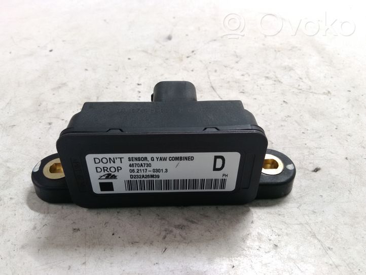 Citroen C-Crosser Sensore di imbardata accelerazione ESP 4670A730