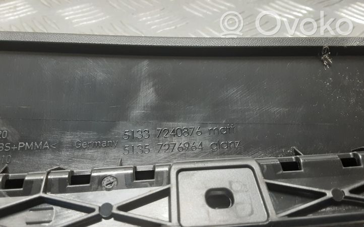 BMW 1 F20 F21 Moulures des vitres de la porte arrière 51337240876