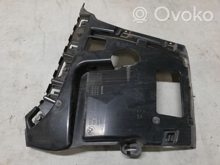 BMW 3 F30 F35 F31 Staffa di rinforzo montaggio del paraurti posteriore 51127260464