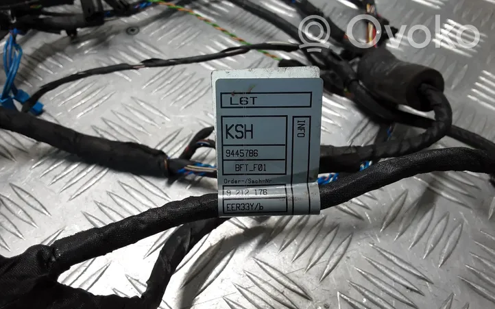 BMW 7 F01 F02 F03 F04 Cableado de puerta delantera 9212176