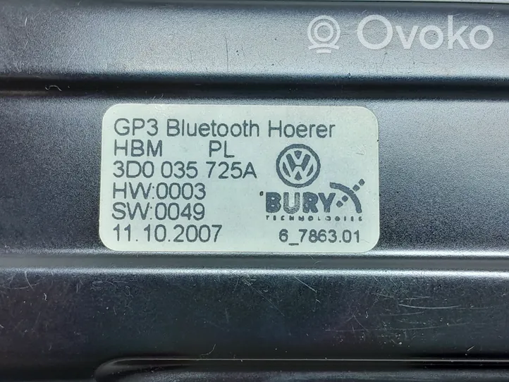 Volkswagen Phaeton Puhelin 3D0035725A
