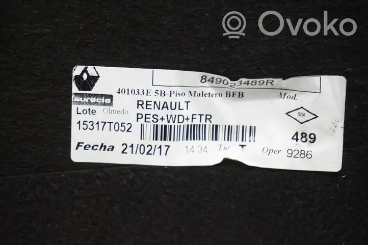 Renault Megane IV Półka tylna bagażnika 849023489R