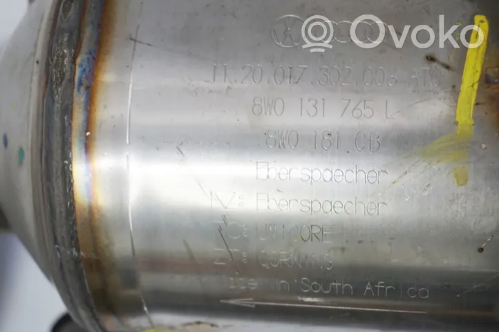 Audi A1 Katalysaattori/FAP/DPF-hiukkassuodatin 8W0254850C