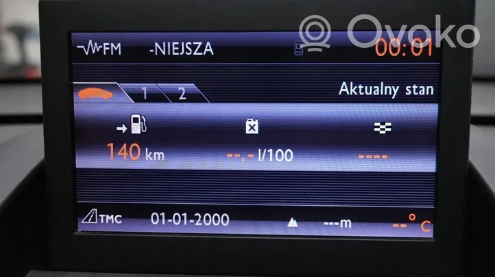 Peugeot 3008 I Monitori/näyttö/pieni näyttö 96735367ZD