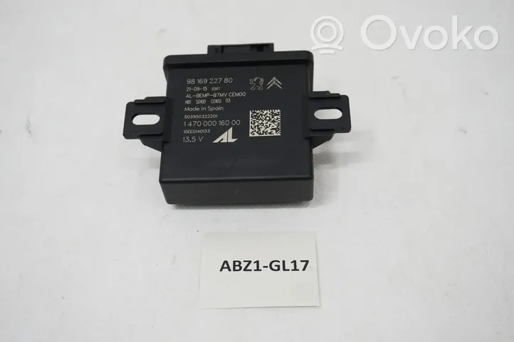 Citroen DS4 Module d'éclairage LCM 9816922780