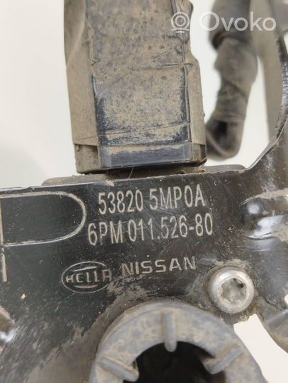 Nissan Ariya Capteur de hauteur de suspension arrière 538205MP0A
