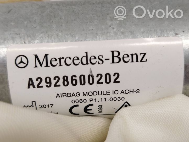 Mercedes-Benz GLE (W166 - C292) Kurtyna airbag A2928600202