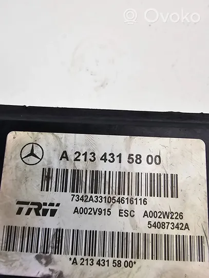 Mercedes-Benz E W213 Pompe ABS A2134315800