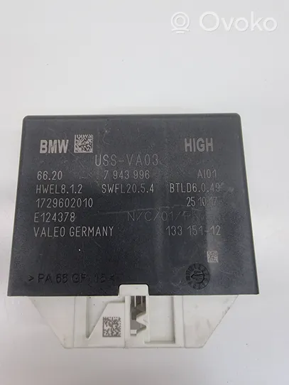 BMW 5 G30 G31 Centralina/modulo sensori di parcheggio PDC 7943996