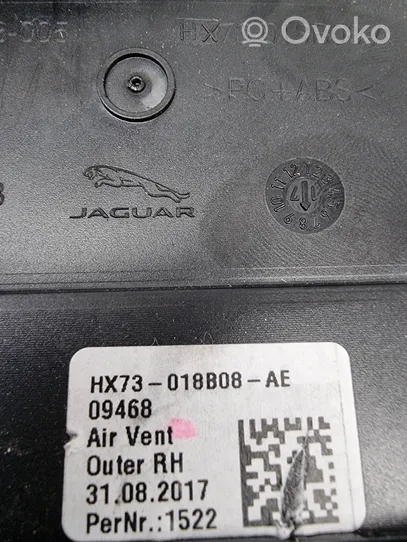 Jaguar F-Pace Boczna kratka nawiewu deski rozdzielczej HX73018B08AE