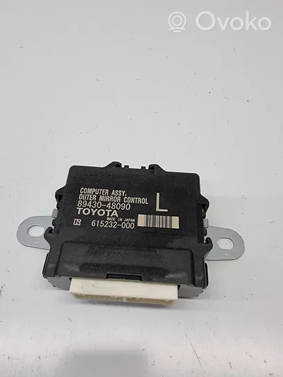 Lexus RX 450H Módulo de control del espejo lateral 8943048090