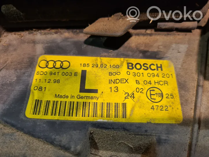 Audi 100 200 5000 C3 Phare frontale 8D0941003E