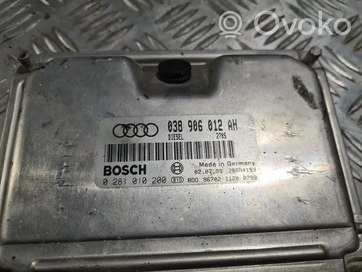 Audi 100 200 5000 C3 Calculateur moteur ECU 0281010200