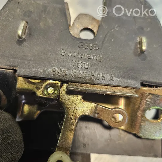 Audi 80 90 B3 Замок задней крышки 893827505A