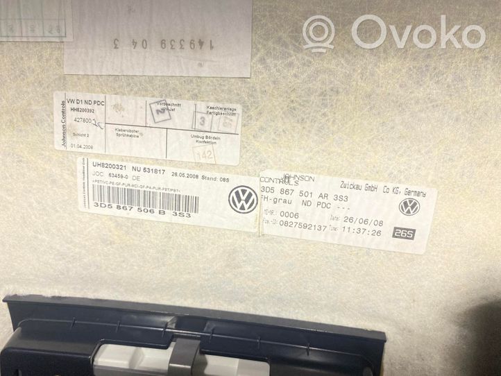 Volkswagen Phaeton Kattoverhoilusarja 3D5867501AR
