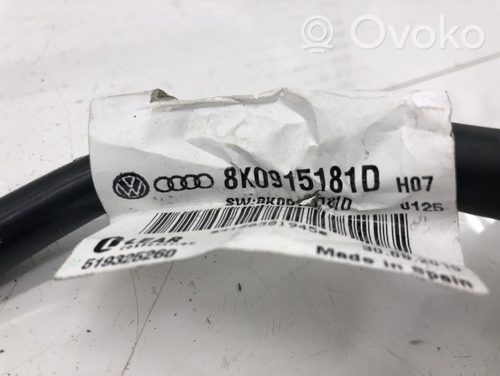 Audi Q7 4L Câble négatif masse batterie 8K0915181D