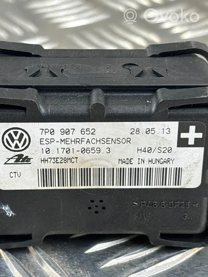 Volkswagen Touareg II Sensore di imbardata accelerazione ESP 7p0907652