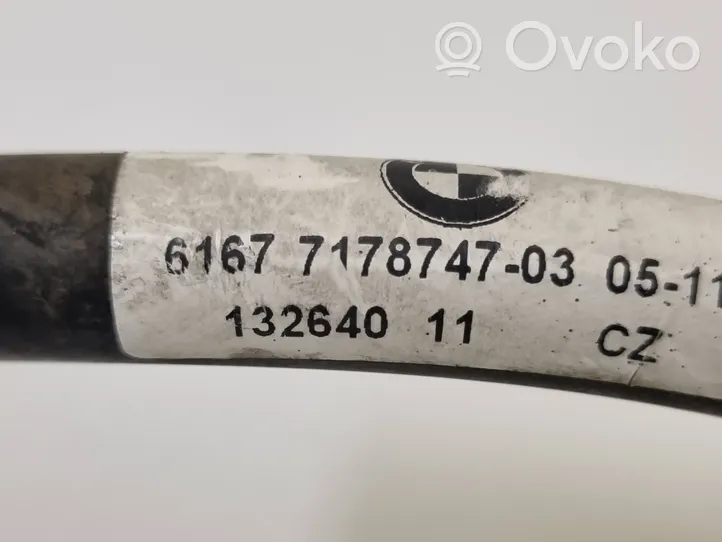 BMW 7 F01 F02 F03 F04 Wąż / Przewód spryskiwacza lampy przedniej 7178747