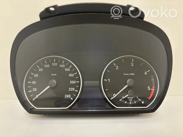 BMW 1 E81 E87 Compteur de vitesse tableau de bord 9166821