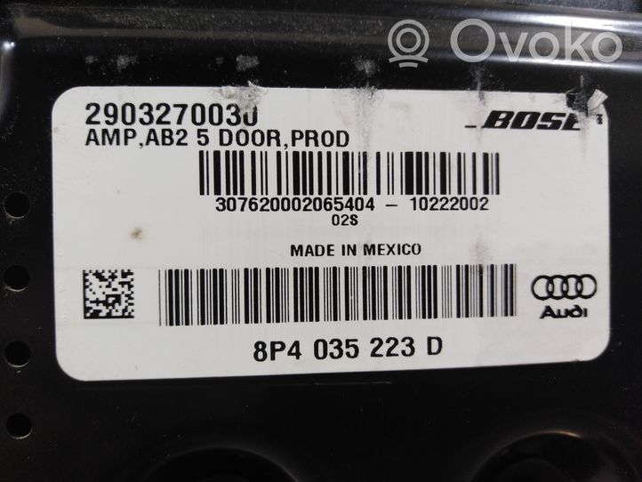 Audi A3 S3 8P Sound amplifier 8P4035223D
