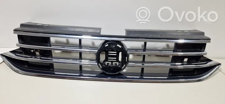 Volkswagen Tiguan Maskownica / Grill / Atrapa górna chłodnicy 5NA853651BF