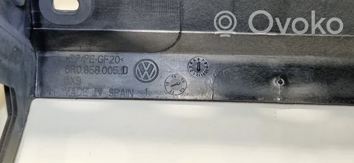 Volkswagen Polo V 6R Inny element deski rozdzielczej 6R0858005D