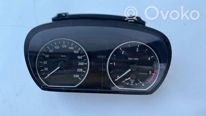 BMW 1 E82 E88 Compteur de vitesse tableau de bord 62109283801