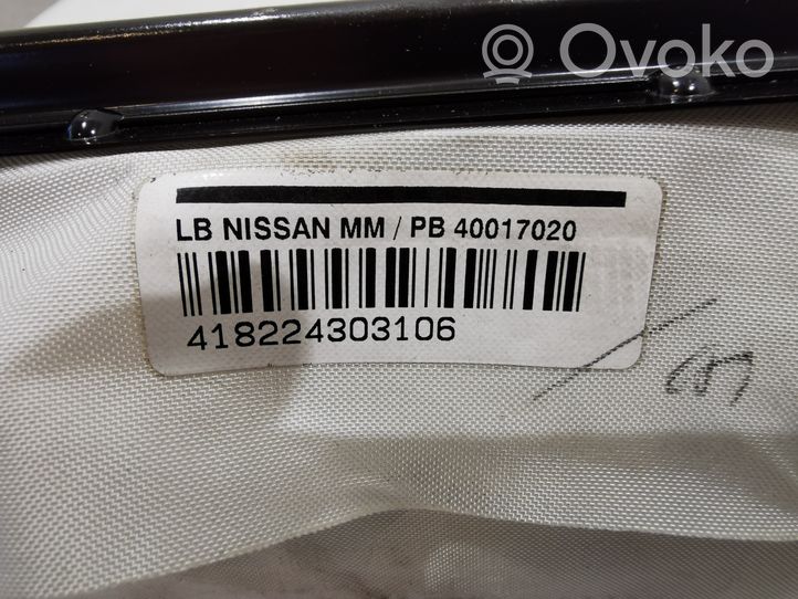 Nissan Micra Poduszka zawieszenia pneumatycznego osi przedniej PB40017020