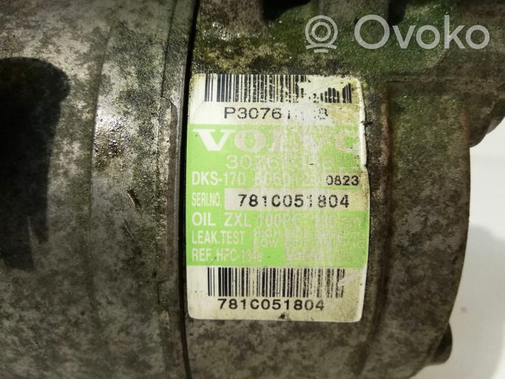 Volvo XC70 Air conditioning (A/C) compressor (pump) 30761388