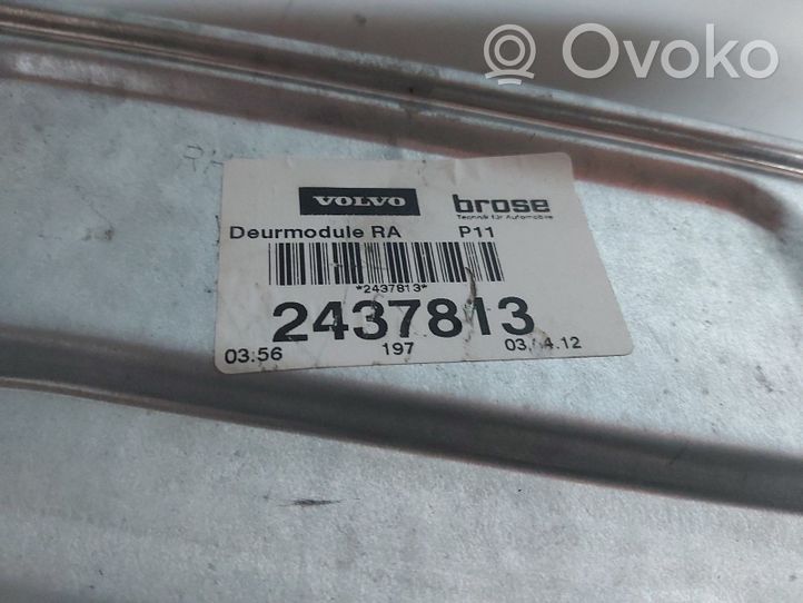 Volvo S40 Rear window lifting mechanism without motor 2437813