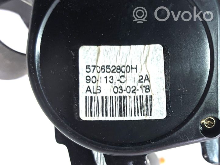 Volvo XC70 Pas bezpieczeństwa fotela tylnego środkowego 570652800H
