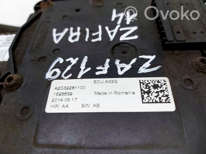 Opel Zafira C Hand brake/parking brake motor A2C34679500