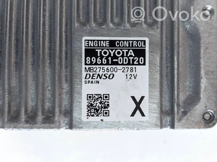 Toyota Yaris Centralina/modulo del motore 896610DT20