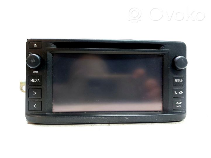 Toyota Auris 150 Panel / Radioodtwarzacz CD/DVD/GPS 8614002100