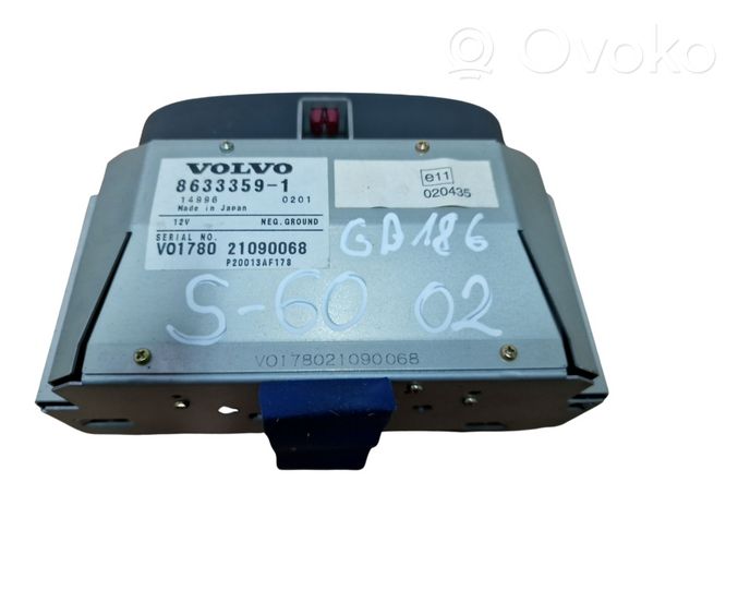 Volvo S60 Monitori/näyttö/pieni näyttö 86333591