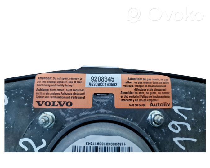 Volvo S60 Airbag dello sterzo 9208345