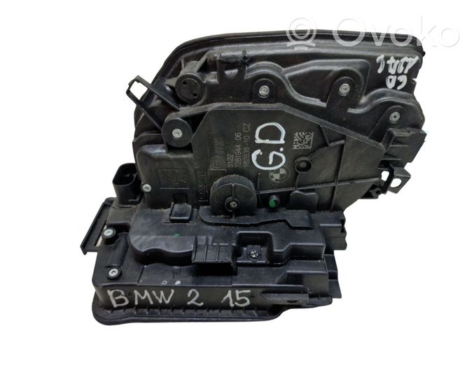 BMW 2 F46 Serrure de porte arrière 728194406