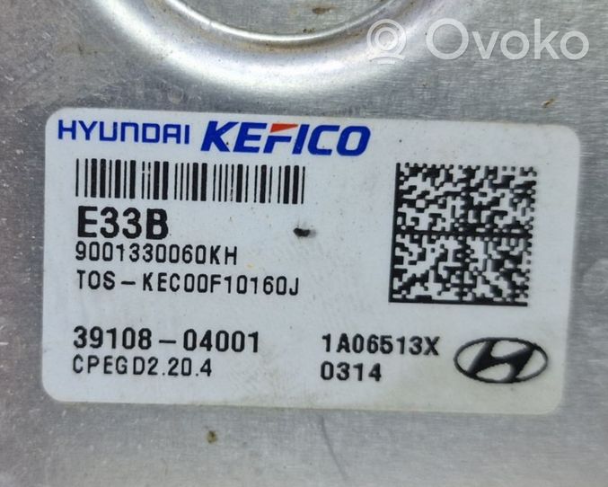 Hyundai Kona I Moottorin ohjainlaite/moduuli 3910804001