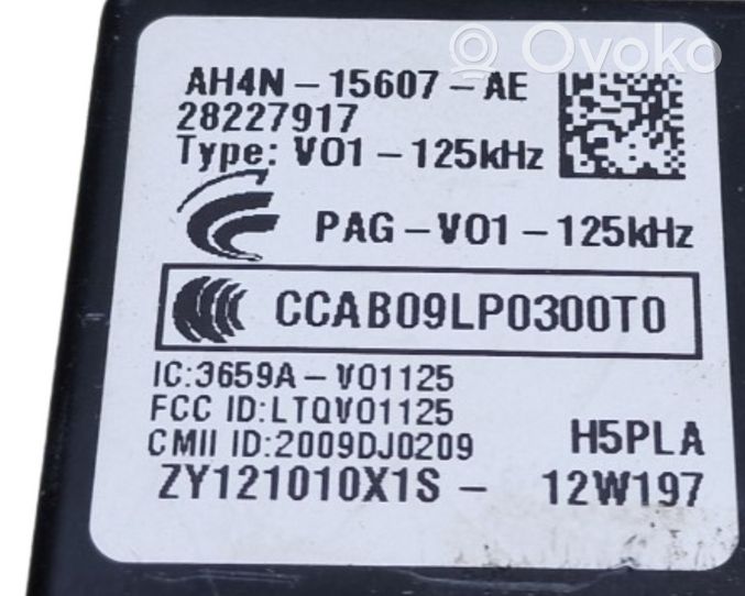 Volvo XC70 Antenne bobine transpondeur AH4N15607AE