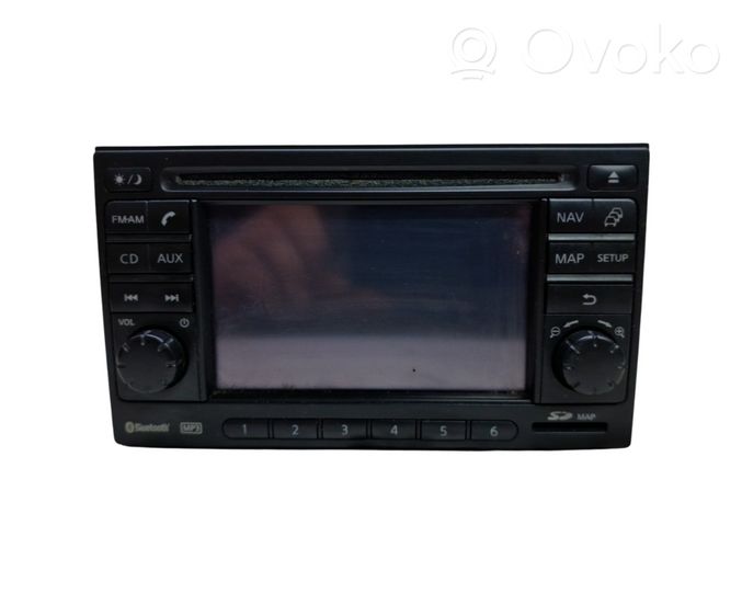 Nissan Qashqai Radio/CD/DVD/GPS-pääyksikkö 7612830052