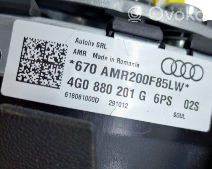 Audi A7 S7 4G Ohjauspyörän turvatyyny 4G0880201G