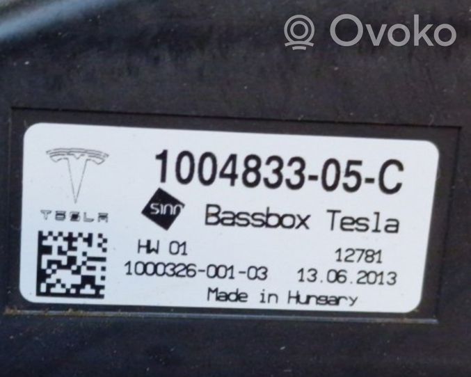 Tesla Model S Zemo frekvenču skaļrunis 100483305C