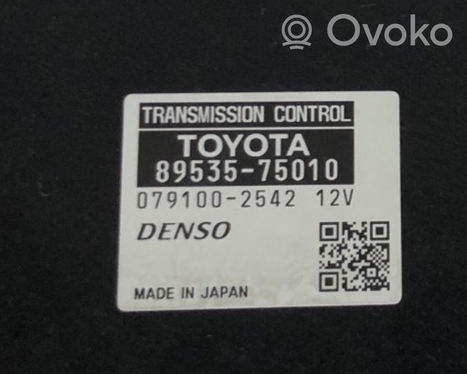 Toyota Prius (XW30) Module de contrôle de boîte de vitesses ECU 8953575010