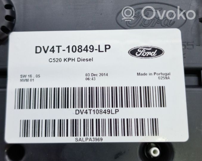 Ford Kuga II Tachimetro (quadro strumenti) DV4T10849LP