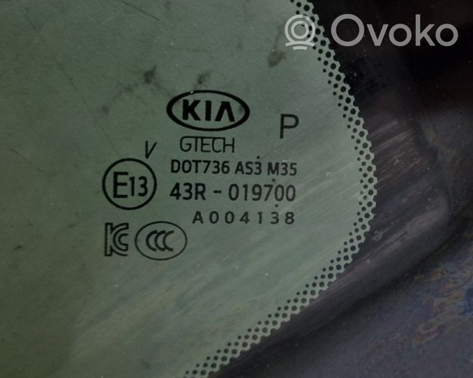 KIA Soul Szyba karoseryjna tylna 43R019700