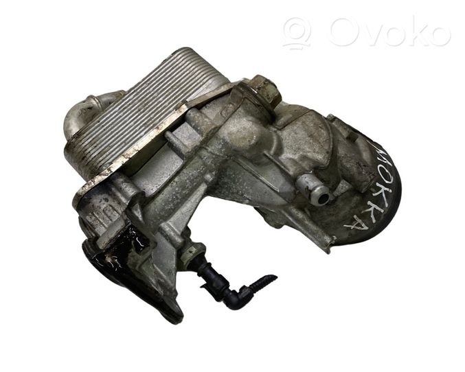 Opel Mokka Halterung Ölfilter / Ölkühler 6640273586