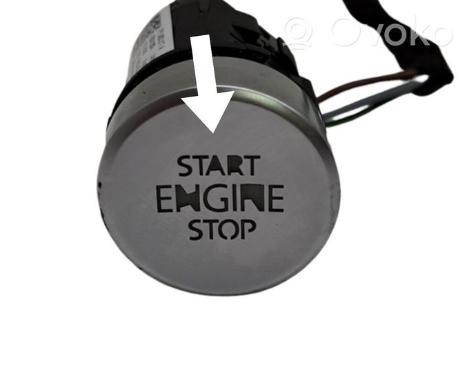 Volkswagen Touareg II Engine start stop button switch 7P1905217A