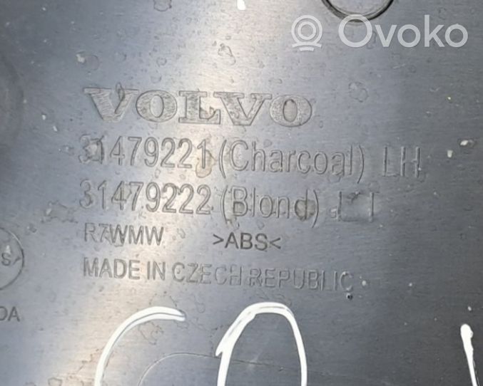 Volvo V60 B-pilarin verhoilu (alaosa) 31479221